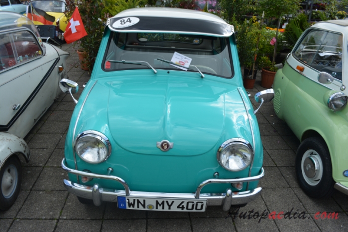Glas Goggomobil T 1955-1969 (1957-1963 400ccm), front view