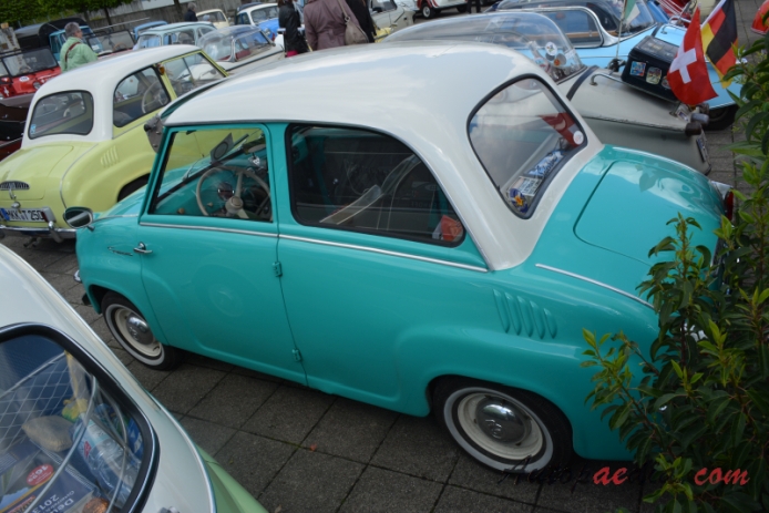 Glas Goggomobil T 1955-1969 (1957-1963 400ccm), lewy bok