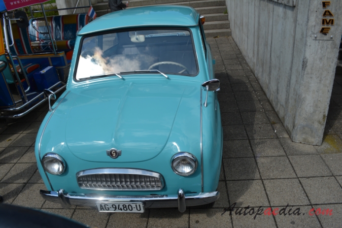 Glas Goggomobil T 1955-1969 (1957-1964 400), front view