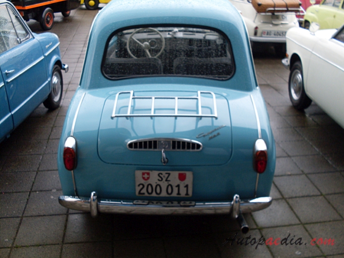 Glas Goggomobil T 1955-1969 (1957-1964 400), tył