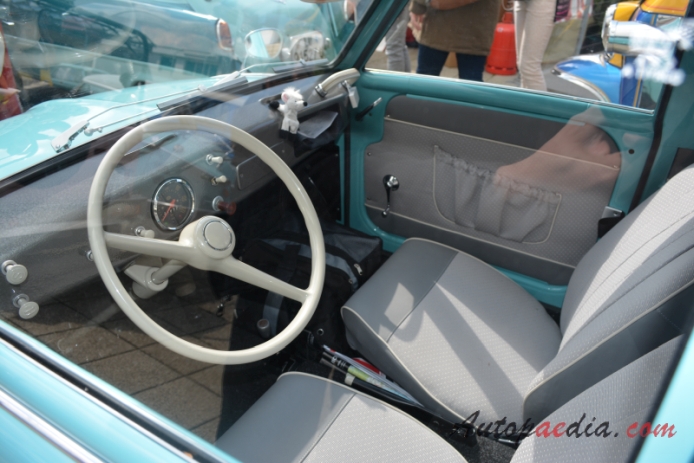 Glas Goggomobil T 1955-1969 (1957-1964 400), wnętrze
