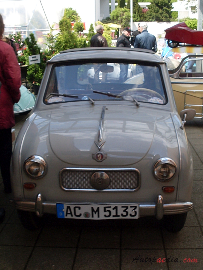 Glas Goggomobil T 1955-1969 (1957 300), przód