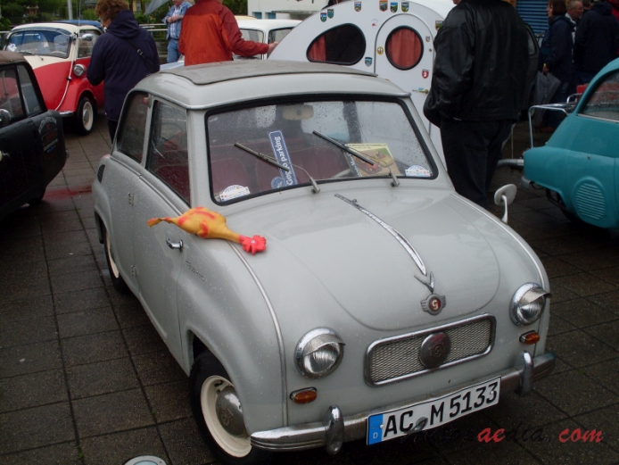 Glas Goggomobil T 1955-1969 (1957 300), prawy przód