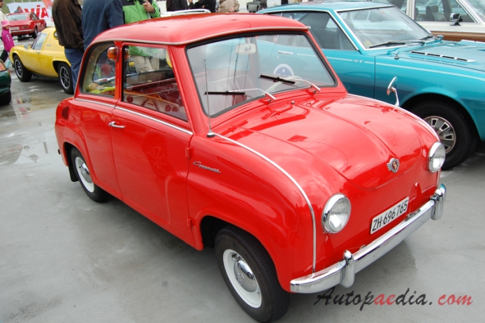 Glas Goggomobil T 1955-1969 (1964-1969), right front view