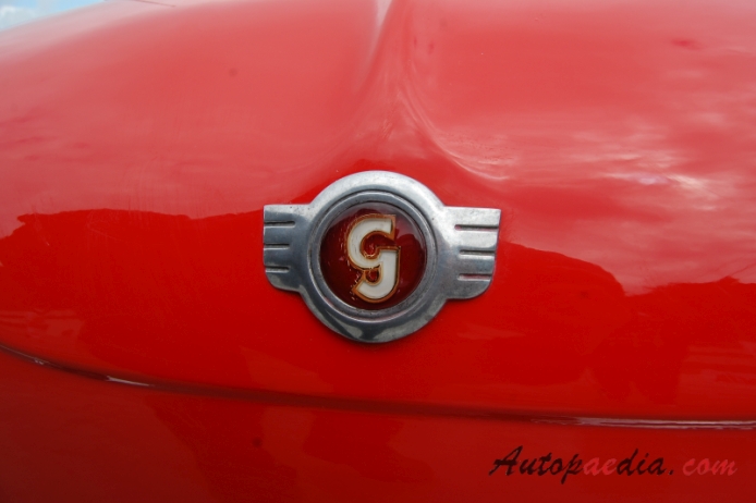 Glas Goggomobil T 1955-1969 (1964-1969), front emblem  