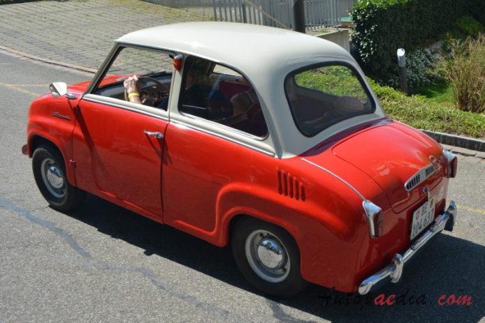 Glas Goggomobil T 1955-1969 (1964-1969),  left rear view
