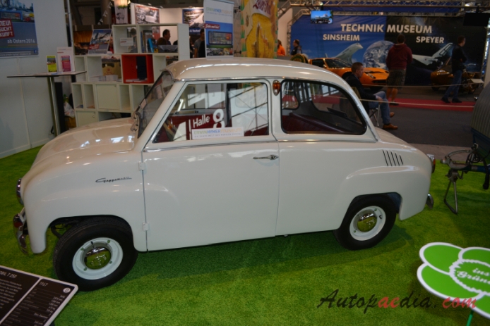 Glas Goggomobil T 1955-1969 (1967 250), lewy bok