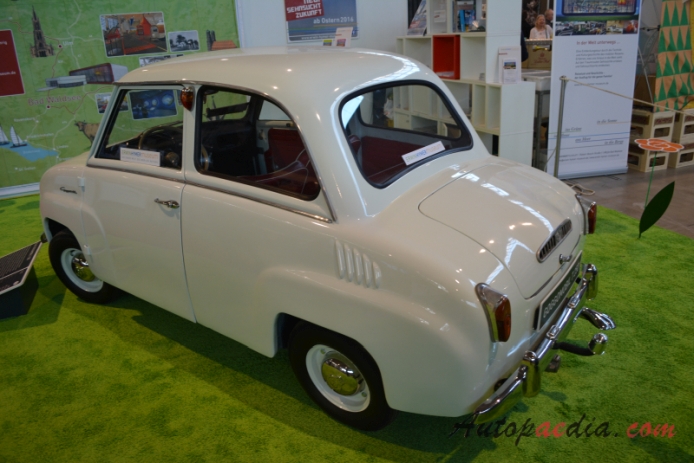 Glas Goggomobil T 1955-1969 (1967 250), lewy tył