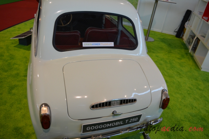 Glas Goggomobil T 1955-1969 (1967 250), tył