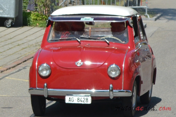Glas Goggomobil T 1955-1969 (1969 250), przód