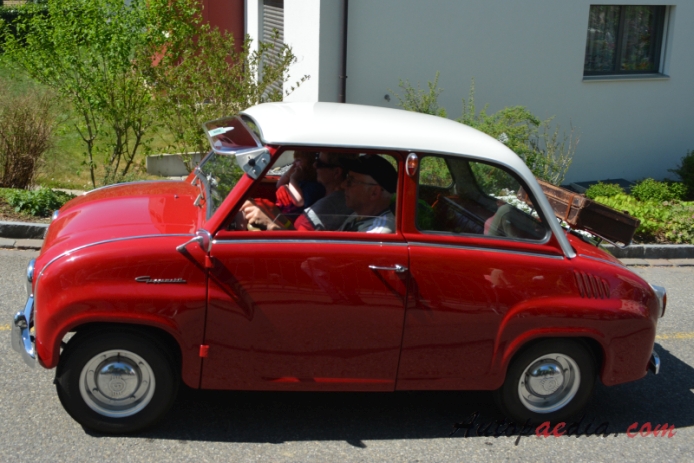 Glas Goggomobil T 1955-1969 (1969 250), left side view