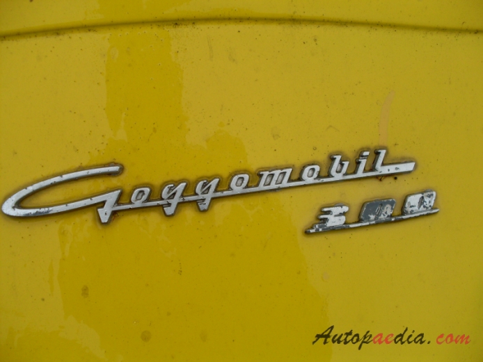 Glas Goggomobil TL 1957-1965 (1959 300), front emblem  