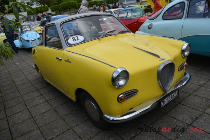 Glas Goggomobil TS 1957-1969 (1957 269cc Coupé 2d), prawy przód