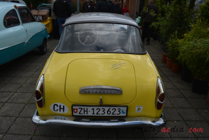 Glas Goggomobil TS 1957-1969 (1957 269cc Coupé 2d), rear view