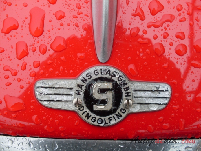 Glas Goggomobil TS 1957-1969 (1968 250 Coupé 2d), emblemat przód 