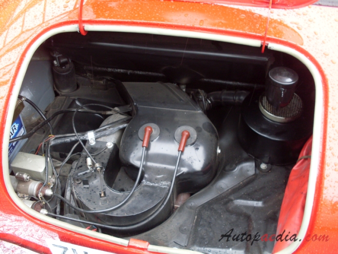 Glas Goggomobil TS 1957-1969 (1968 250 Coupé 2d), engine  