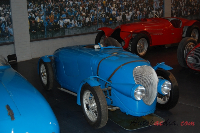 Simca-Gordini Type 5 1937, prawy przód