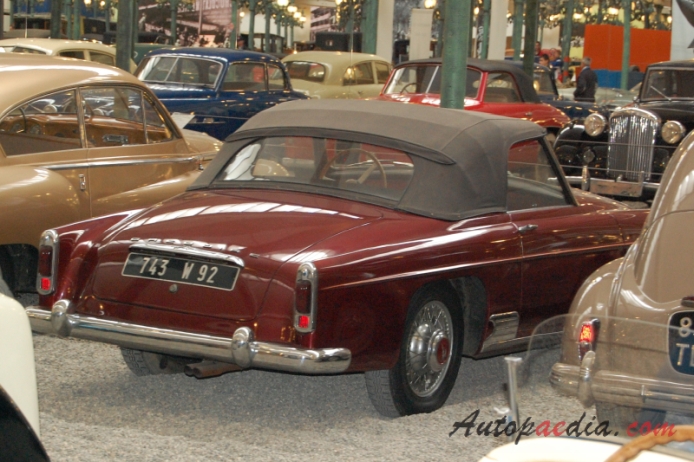 Grégoire Sport 1955-1962 (1955 cabriolet 2d), right rear view
