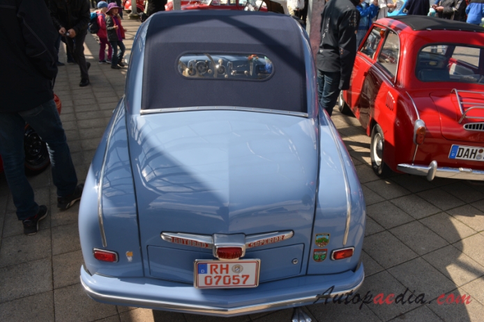 Gutbrod Superior 700E 1950-1954 (1927), rear view