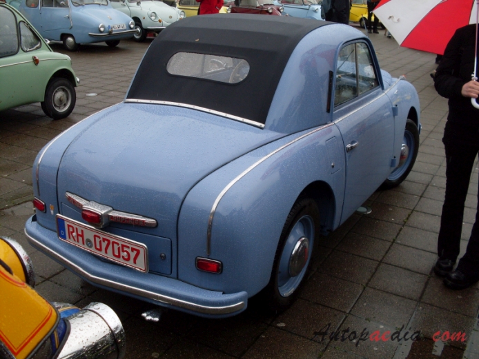 Gutbrod Superior 700E 1950-1954 (1927), right rear view
