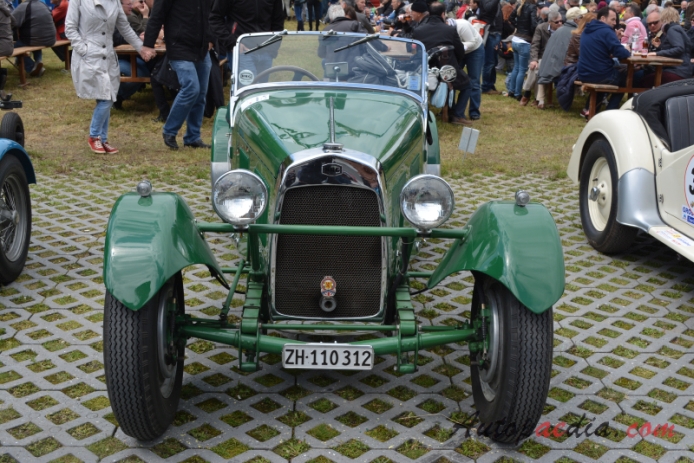 HRG 1937 (1500 roadster 2d), przód