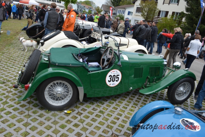 HRG 1937 (1500 roadster 2d), prawy bok