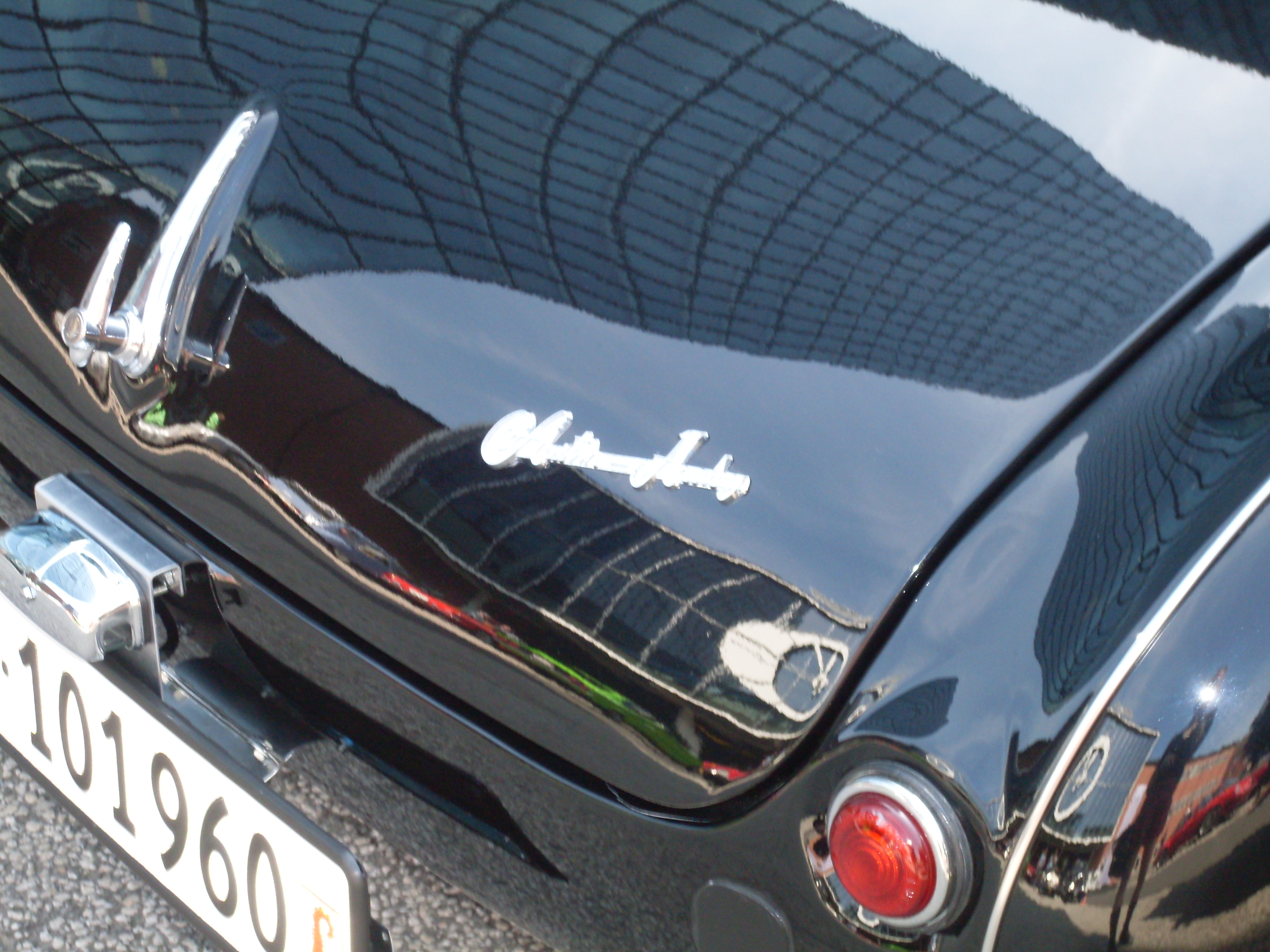 Austin-Healey 100-4 1953-1956 (1956 100M Le Mans BN2), emblemat tył 