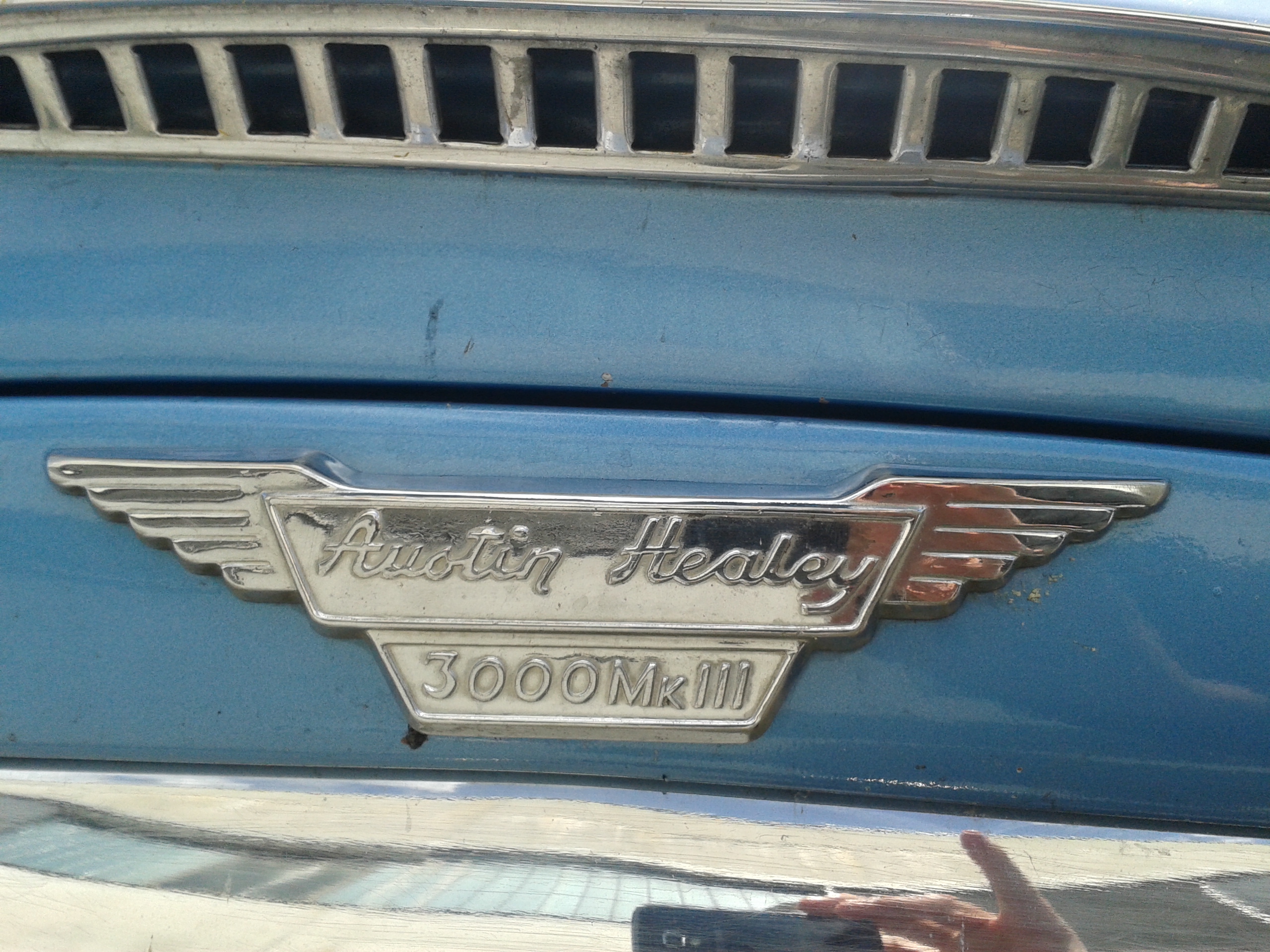 Austin-Healey 3000 Mk III 1964-1967 (1965-1967), front emblem  