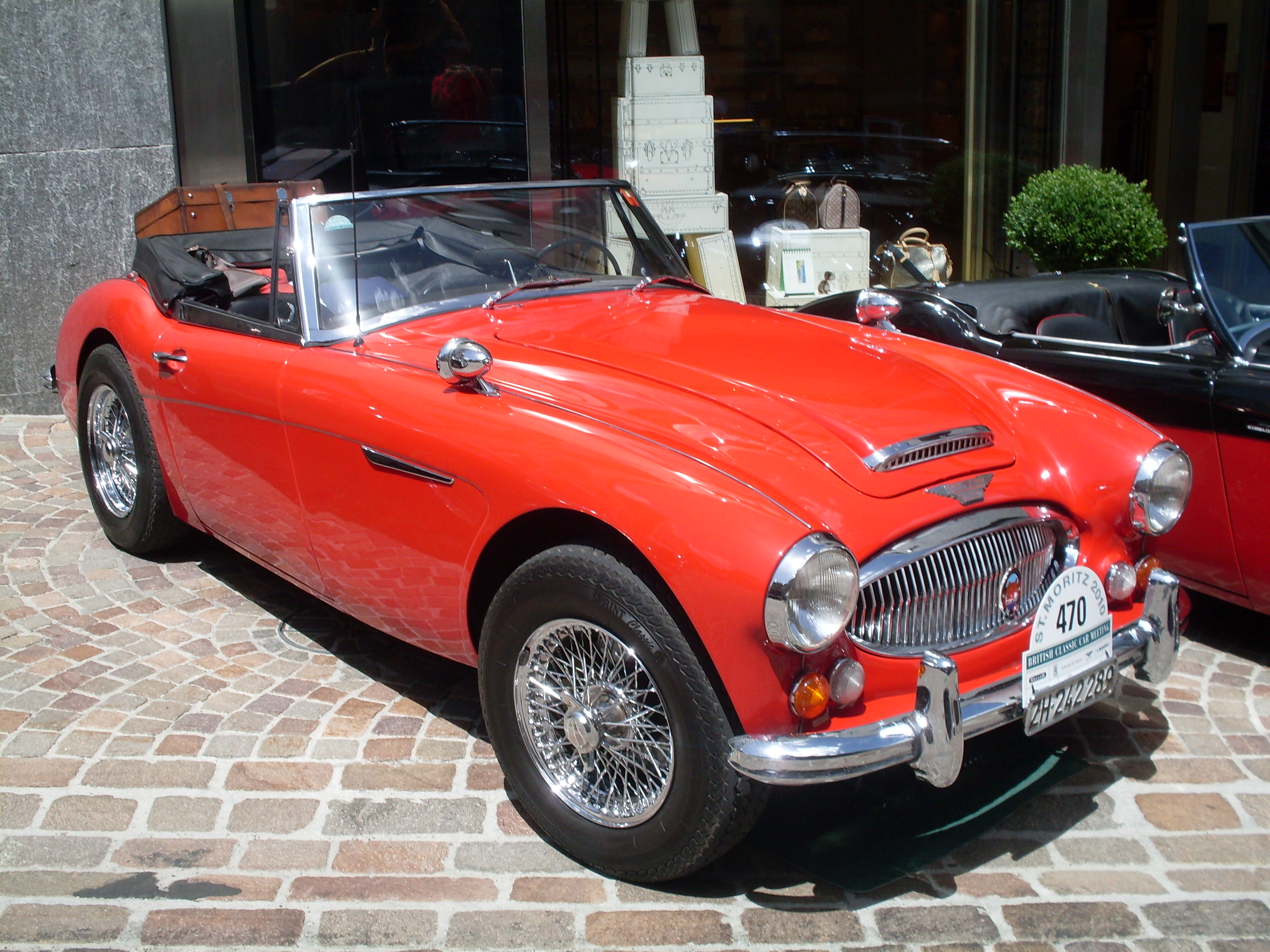 Austin-Healey 3000 Mk III 1964-1967 (1967 BJ8), right front view