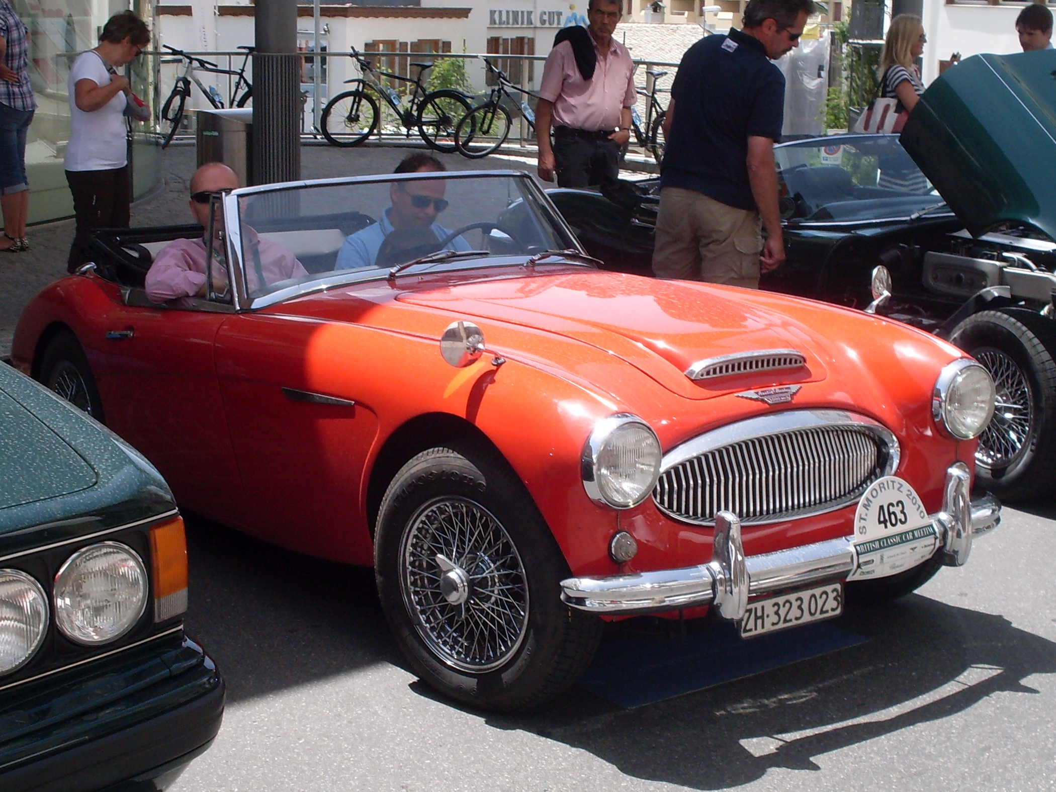 Austin-Healey 3000 Mk II 1961-1963 (1963 BJ7), right front view