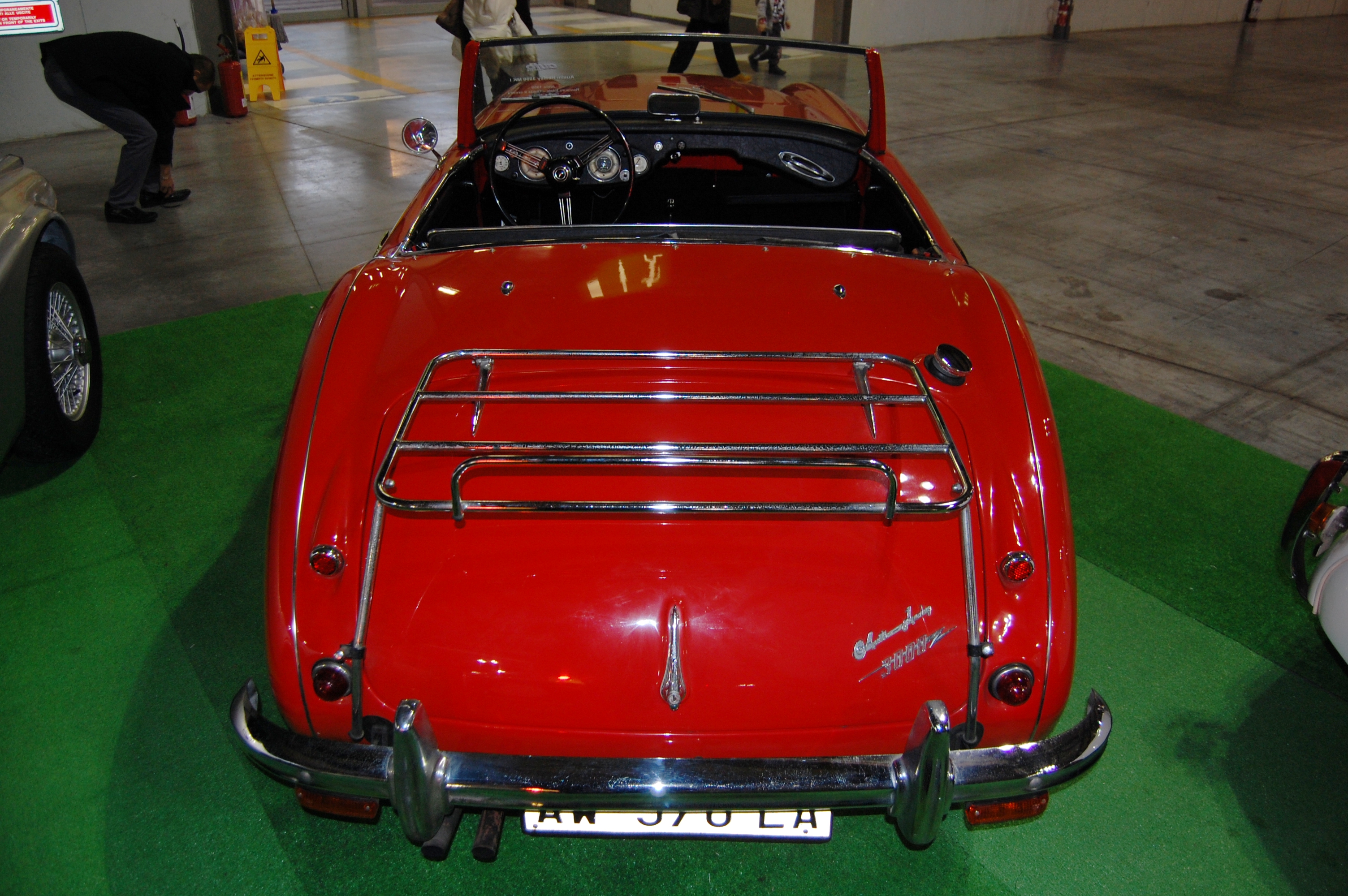 Austin-Healey 3000 Mk I 1959-1961 (1959 BN7), tył