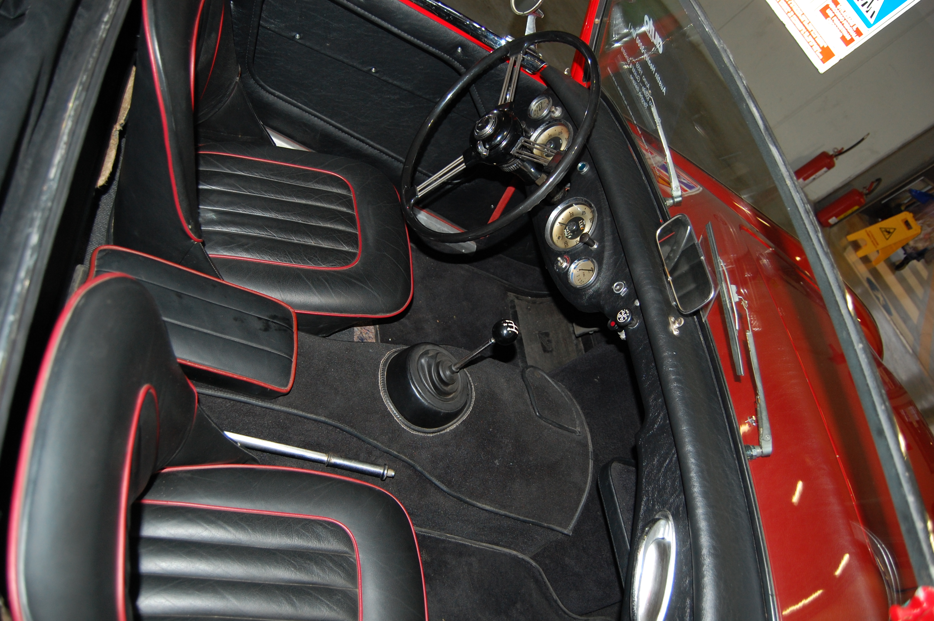 Austin-Healey 3000 Mk I 1959-1961 (1959 BN7), interior
