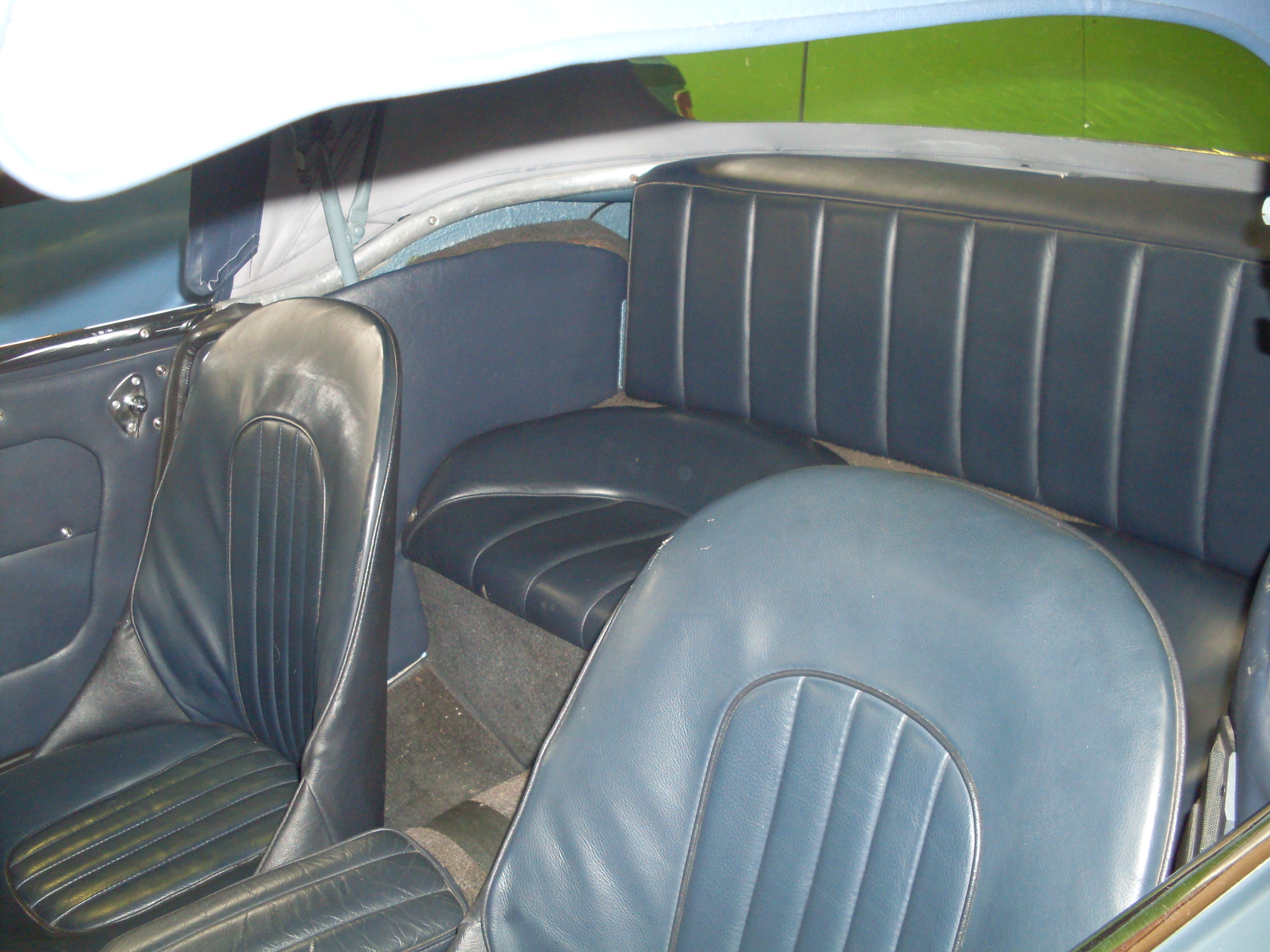 Austin-Healey 3000 Mk I 1959-1961 (1960 BT7), wnętrze