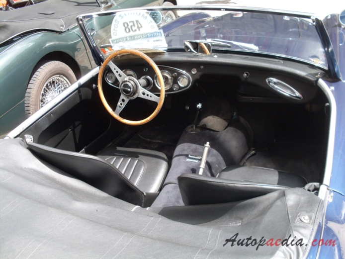 Austin-Healey 3000 Mk I 1959-1961 (1960 BT7), interior