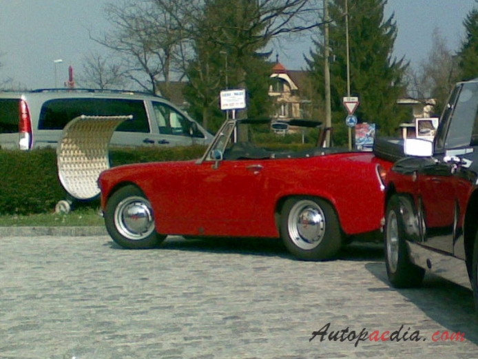 Austin-Healey Sprite MkIII 1964-1966, lewy bok