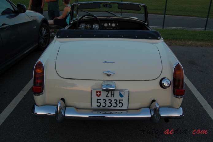 Austin-Healey Sprite MkIII 1964-1966, rear view