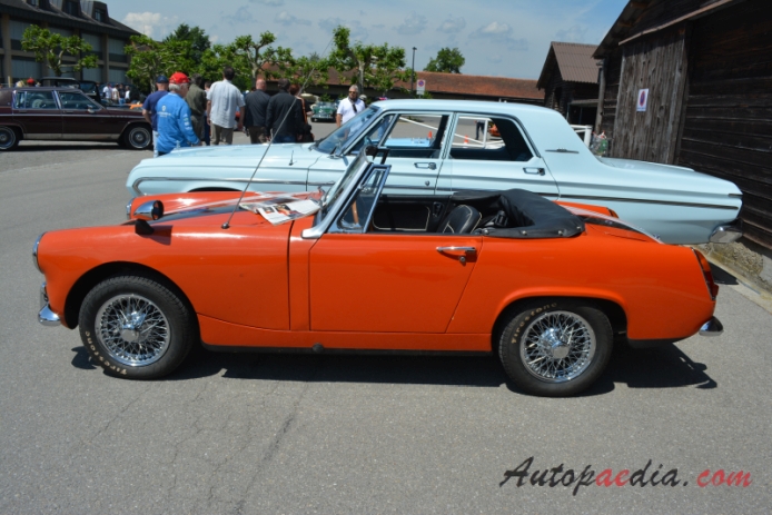 Austin-Healey Sprite MkIV 1966-1971 (1968), lewy bok