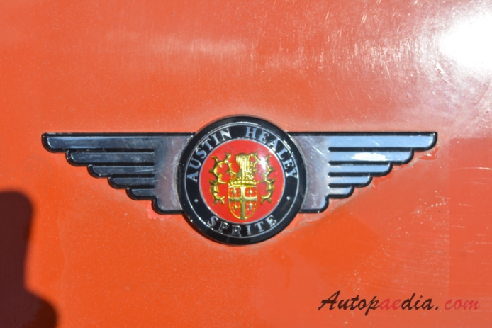 Austin-Healey Sprite MkIV 1966-1971 (1968), front emblem  