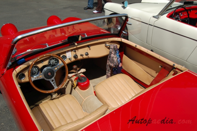 Austin-Healey Sprite MkI (Frog Eye, Bug-Eye) 1958-1961, interior