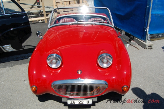 Austin-Healey Sprite MkI (Frog Eye, Bug-Eye) 1958-1961, przód