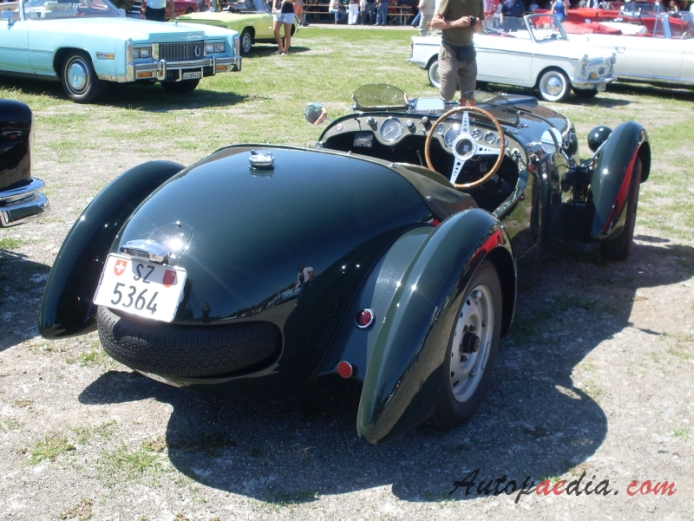 Healey Silverstone 1949-1954 (1950), right rear view