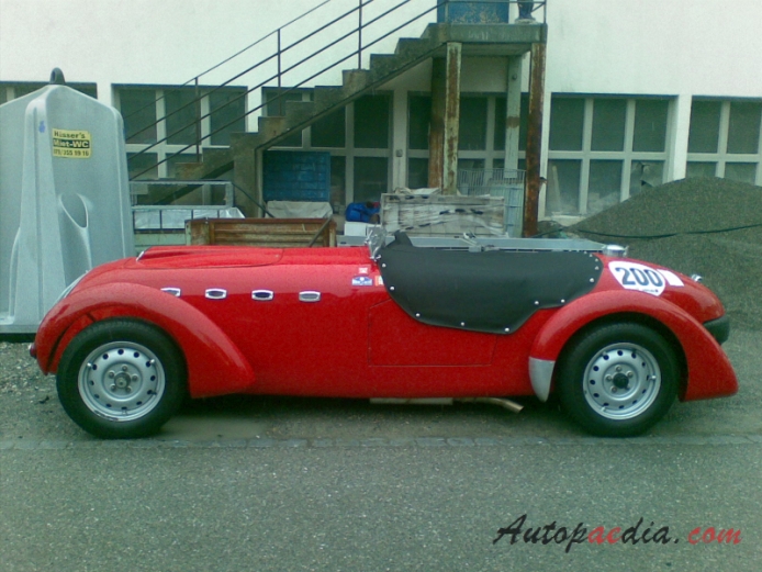 Healey Silverstone 1949-1954 (1950 typ E), lewy bok