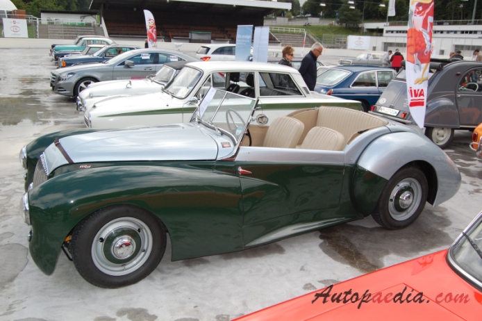 Healey Westland 1946-1950 (1950 roadster 2d), lewy bok