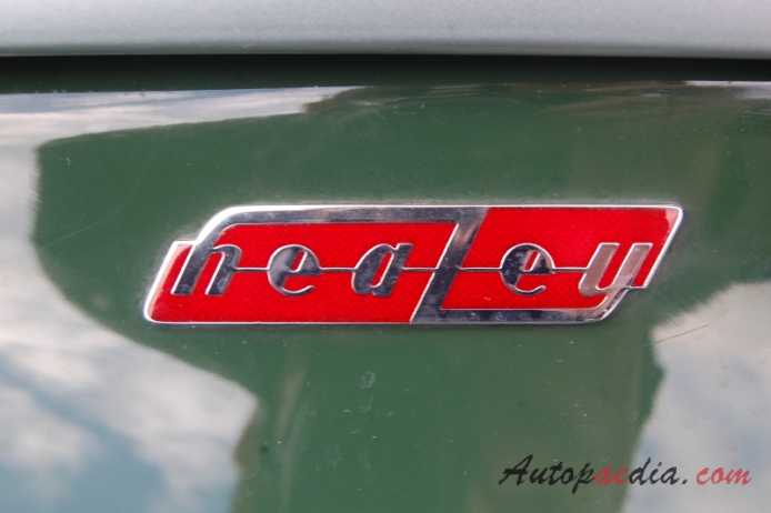 Healey Westland 1946-1950 (1950 roadster 2d), emblemat przód 