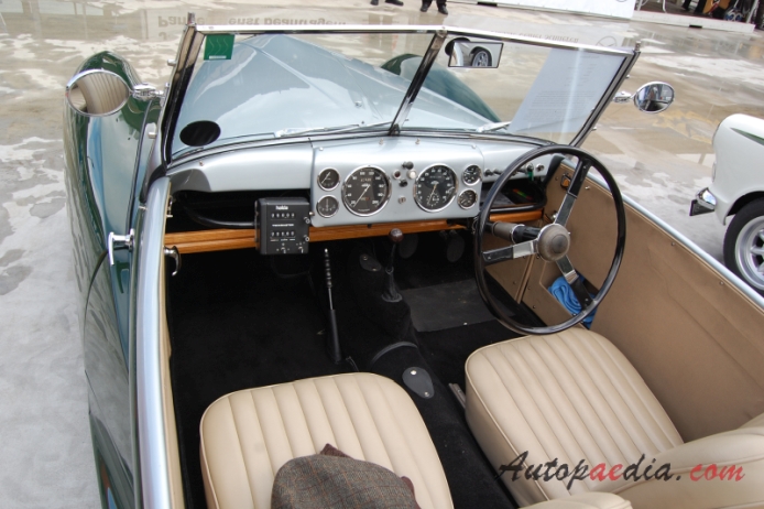 Healey Westland 1946-1950 (1950 roadster 2d), wnętrze