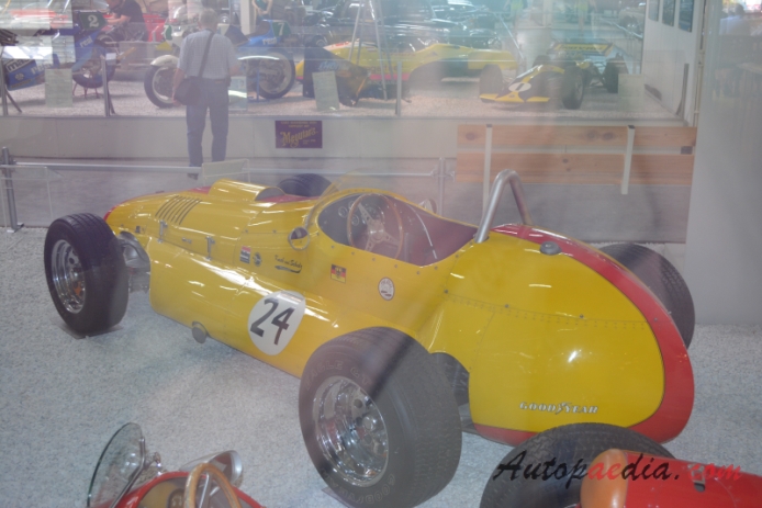 Hildegas Formula SS 1960 (monoposto),  left rear view
