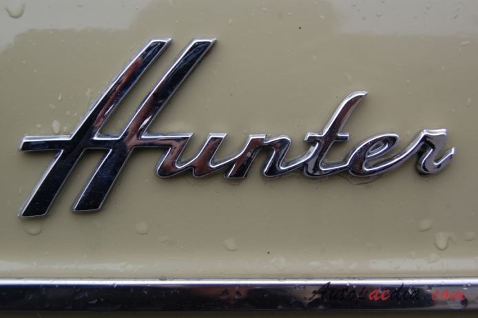 Hillman Hunter 1966-1979 (1969 Sunbeam Hunter saloon 4d), emblemat tył 