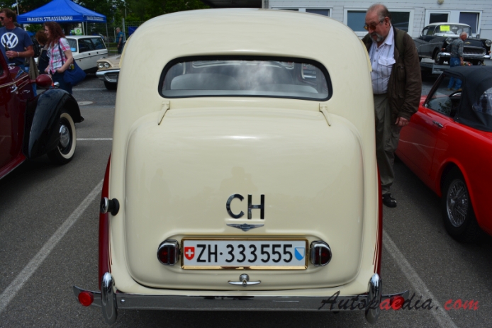 Hillman Minx 1932-1970 (1945-1947 Mark I saloon 4d), rear view
