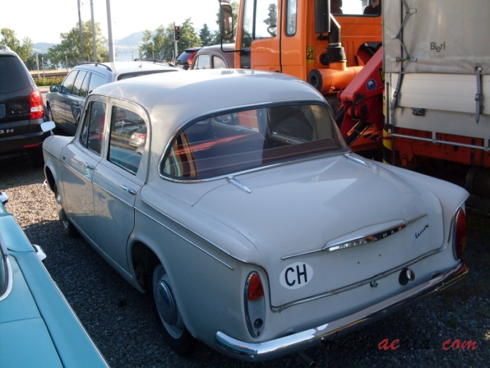 Hillman Minx 1932-1970 (1956-1967 Audax design),  left rear view