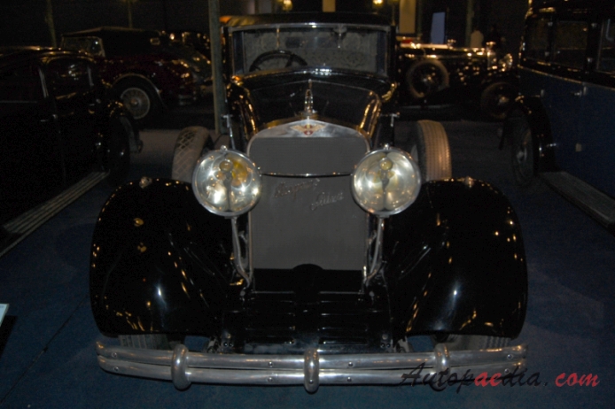 Hispano Suiza H6B 1919-1929 (1927 Coupé Chauffeur 4d), przód